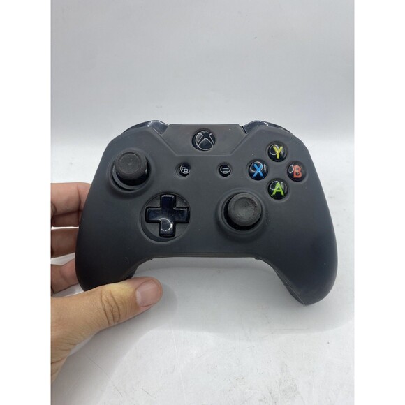 Microsoft Xbox One Black Wireless Controller OEM Original Model 1537 Tested